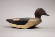 Artist unidentified, “Goldeneye Hen”, St. Lawrence River, New York, 20th century, Paint on wood…