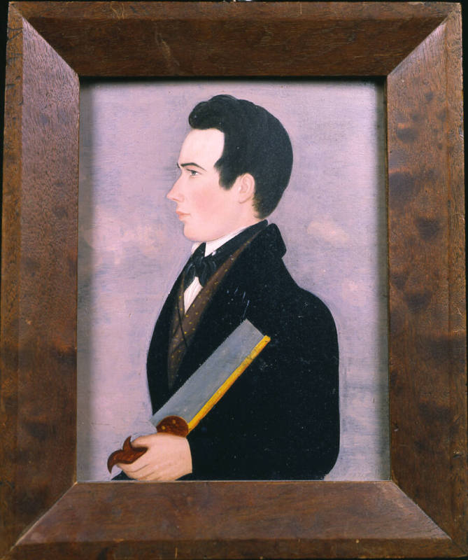 Young Physician Holding a Surgical Saw
Artist unidentified
Photo by Gavin Ashworth
