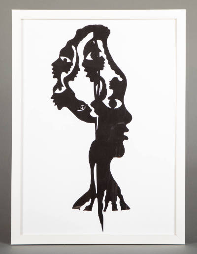 Lonnie Holley, (b. 1950), “From the Roots I am”, Brooklyn, New York, 2017, Print, 20  x 14 1/2 …