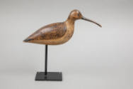 Harry V. Shourds, (1861–1920), “Curlew”, Tuckerton, New Jersey, c. 1900, Paint on wood, 13 × 15…