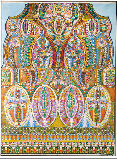 Augustin Lesage, “Untitled”, France, 1936, Oil on canvas, 37 x 27 in., Collection of the Americ…