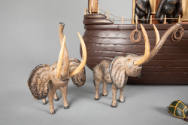 Artist unidentified, “Noah's Ark”, United States, n.d., Paint on wood, 39 × 45 1/2 × 14 in., Co…