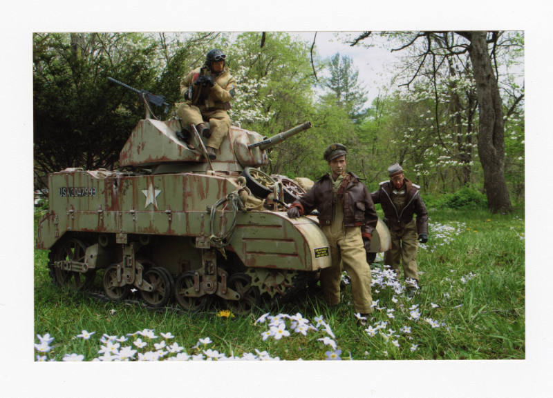 Mark Hogancamp, “The DREAM after P-40. Ernie Pyle, from Marwencol series”, Kingston, New York, …