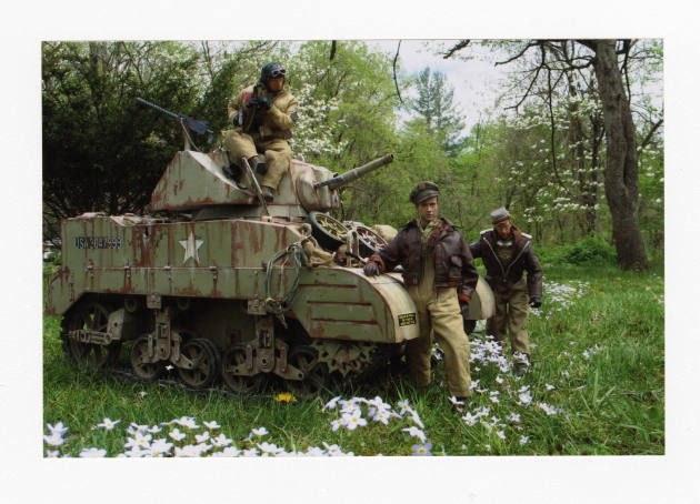 Mark Hogancamp, “The DREAM after P-40. Ernie Pyle, from Marwencol series”, Kingston, New York, …