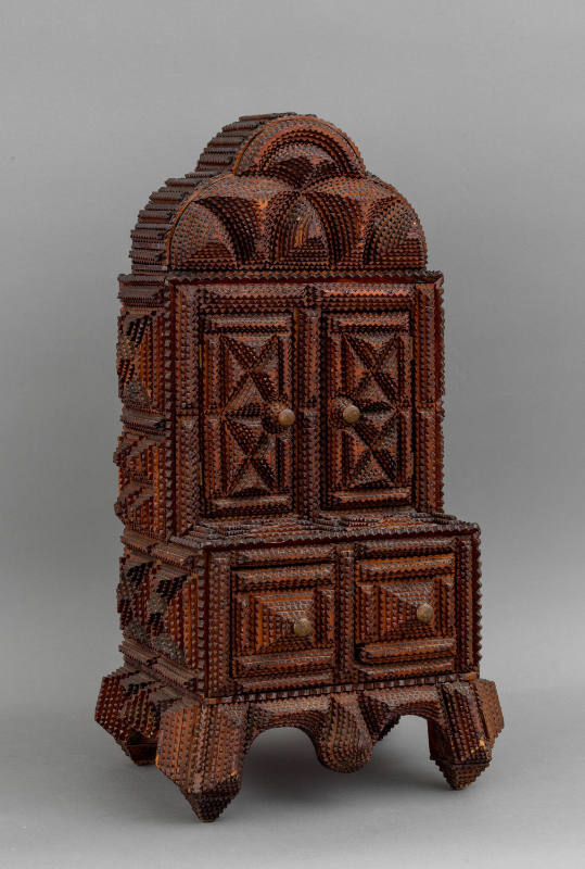 Tramp Art Cupboard – Works – American Folk Art Museum