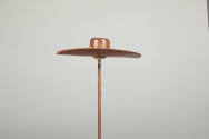 Philip Pellegrino, “Cowboy Hat”, United States, 1950–1970, Leather, 1/2 x 3 1/8 x 2 in., Collec…