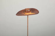 Philip Pellegrino, “Cowboy Hat”, United States, 1950–1970, Leather, 1/2 x 3 x 1 7/8 in., Collec…