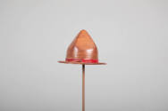 Philip Pellegrino, “Tall Crown Cowboy Hat”, United States, 1950–1970, Leather, 2 x 2 1/2 in., C…