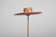 Philip Pellegrino, “Cowboy Hat”, United States, 1950–1970, Leather, 1/2 x 3 1/8 x 2 1/8 in., Co…