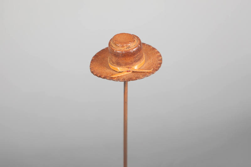 Philip Pellegrino, “Cowboy Hat”, United States, 1950–1970, Leather, 7/8 x 1 7/8 x 1 3/4 in., Co…