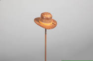 Philip Pellegrino, “Cowboy Hat”, United States, 1950–1970, Leather, 7/8 x 1 7/8 x 1 3/4 in., Co…