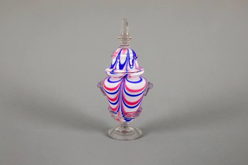 Artist unidentified, “Sugar Bowl”, Pittsburgh, Pennsylvania, United States, 1850–1870, Glass, 1…