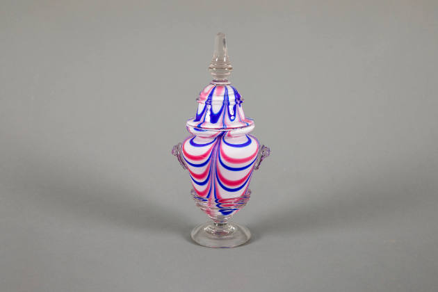 Artist unidentified, “Sugar Bowl”, Pittsburgh, Pennsylvania, United States, 1850–1870, Glass, 1…