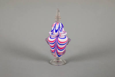 Artist unidentified, “Sugar Bowl”, Pittsburgh, Pennsylvania, United States, 1850–1870, Glass, 1…