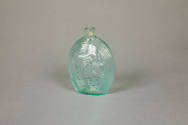 Coffin & Hay Glassworks, “Flask”, Hammonton, New Jersey, United States, 1836–1839, Glass, 6 1/2…