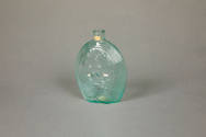 Coffin & Hay Glassworks, “Flask”, Hammonton, New Jersey, United States, 1836–1839, Glass, 6 1/2…