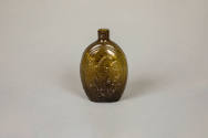 Keene Marlboro Street Glassworks, “Flask”, Keene, New Hampshire, United States, Mid-19th centur…