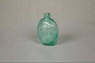 Artist unidentified, “Flask”, United States, 1830–1850, Glass, 6 1/4 x 4 1/2 x 2 7/8 in., Colle…