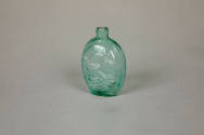 Artist unidentified, “Flask”, United States, 1830–1850, Glass, 6 1/4 x 4 1/2 x 2 7/8 in., Colle…