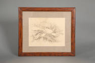 Artist unidentified, “Spencerian Drawing”, United States, Late nineteenth century, Pen and ink …