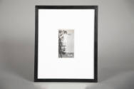 Artist unidentified, “Untitled”, United States, n.d., Silver print, 4 3/8 × 2 3/8 in., Collecti…