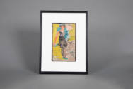  Justin McCarthy, “Miss Mabel Normand”, Weatherly, Pennsylvania, n.d., Gouache on card, 8 3/4 x…