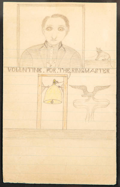 James Edward Deeds, Jr., “WEST WALNUT / VOLUNTINE. FOR. THE. RINGMASTER”, Nevada, Missouri, c. …