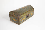 Artist unidentified, “Document Box”,  Possibly New England, 1800–1825, Paint on pine, 7 x 16 x …