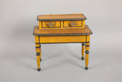 Artist unidentified, “Dressing Table”,  United States, 1800–1825, repainted c. 1880, Paint on w…