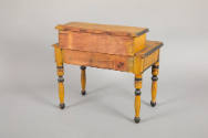 Artist unidentified, “Dressing Table”,  United States, 1800–1825, repainted c. 1880, Paint on w…