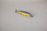 Artist unidentified, “Trout”, Chautauqua Lake, New York, United States, 19th century, Paint on …