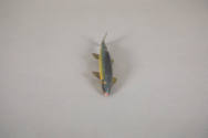 Artist unidentified, “Trout”, Chautauqua Lake, New York, United States, 19th century, Paint on …