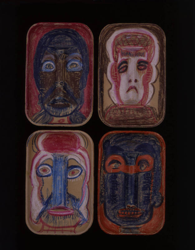 Five Masks
Nellie Mae Rowe