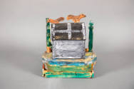 Antoni Mazur, “Noah's Ark”, Poland, 2003, Carved and painted wood, 11 × 9 × 12 3/4 in., Collect…