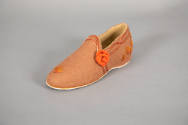 Elizabeth Blahd, “Slipper fabricated to the specifications of Morris Hirshfield’s design patent…