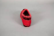 vElizabeth Blahd, “Slipper fabricated to the specifications of Morris Hirshfield’s design paten…