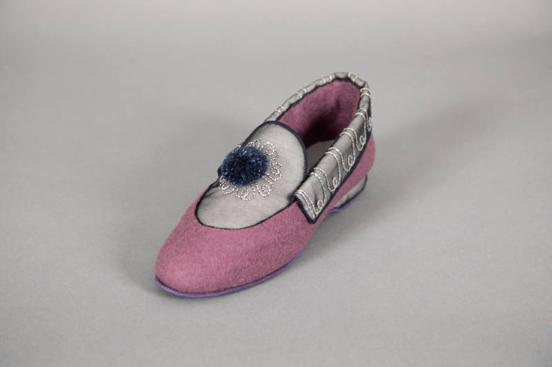 Elizabeth Blahd, “Slipper fabricated to the specifications of Morris Hirshfield’s design patent…