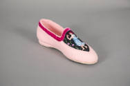 Elizabeth Blahd, “Slipper fabricated to the specifications of Morris Hirshfield’s design patent…