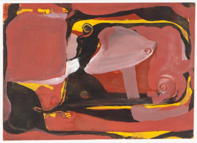 Eugen Gabritschevsky, “Untitled”, Haar, Germany, n.d. (between 1932 and 1974), Gouache on paper…