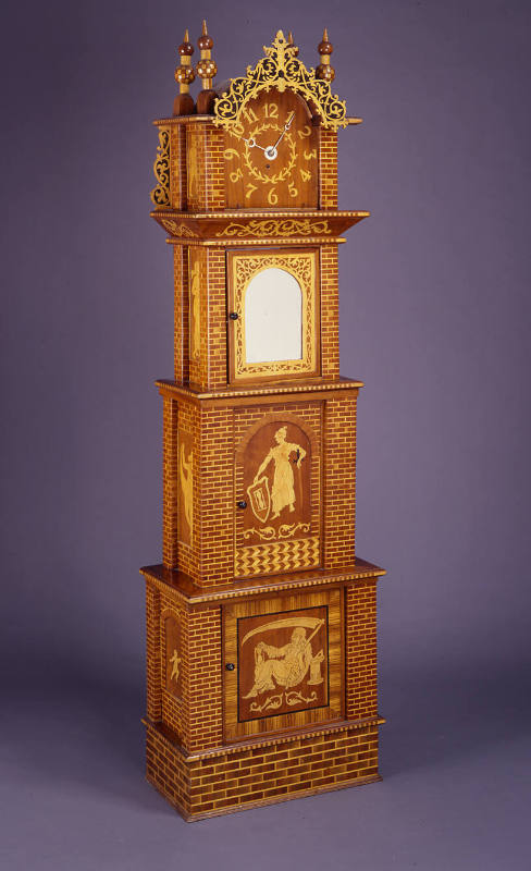 Tiered Tall Clock
Maker Unidentified
Photographed by David Stansbury