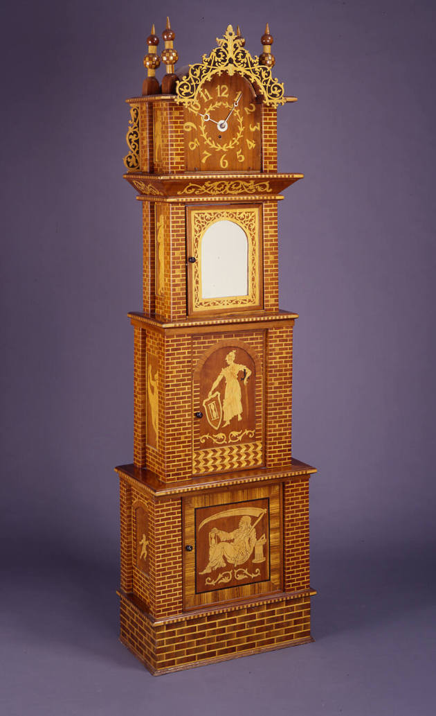 Tiered Tall Clock
Maker Unidentified
Photographed by David Stansbury