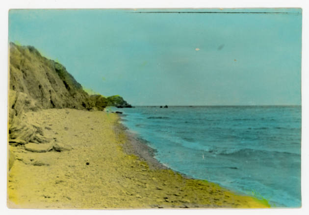 Artist unidentified, “Untitled [Beach]”, United States, Early to mid-20th Century, Hand-tinted …