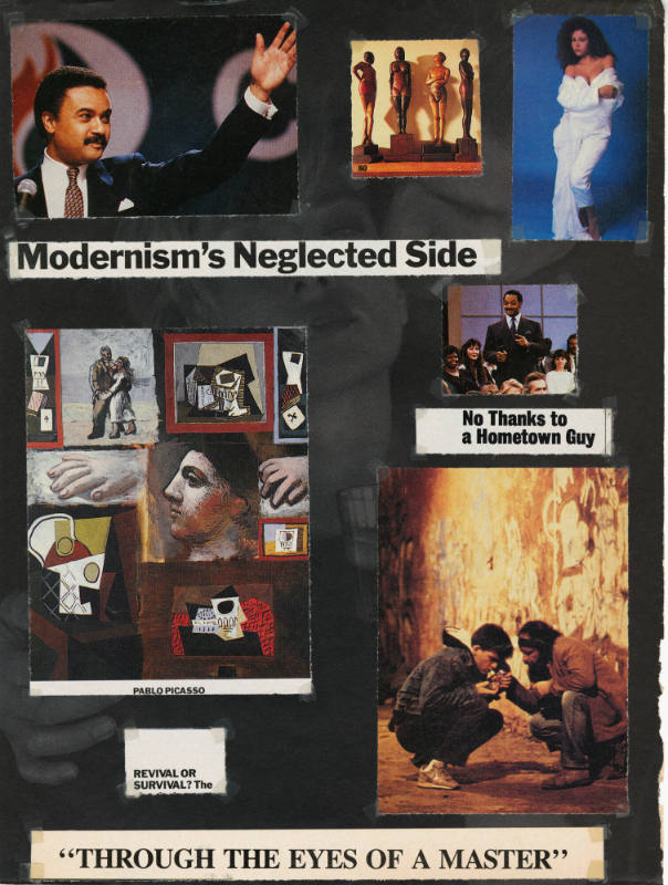 Otis Houston Jr.,  “Untitled”, New York City, New York, 1988 –1989, 
Cut-and-pasted printed pa…