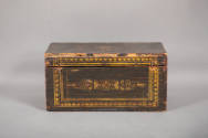 Artist unidentified, “Box”, Eastern United States, 1815 - 1830, wood, painted with bronze stenc…