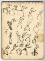 St. EOM, “Notebook”, Buena Vista, Georgia, United States, 1935–1957, Pen on paper, 12 x 9 x 3/8…