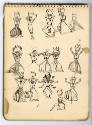 St. EOM, “Notebook”, Buena Vista, Georgia, United States, 1935–1957, Pen on paper, 12 x 9 x 3/8…