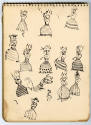 St. EOM, “Notebook”, Buena Vista, Georgia, United States, 1935–1957, Pen on paper, 12 x 9 x 3/8…