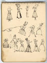 St. EOM, “Notebook”, Buena Vista, Georgia, United States, 1935–1957, Pen on paper, 12 x 9 x 3/8…