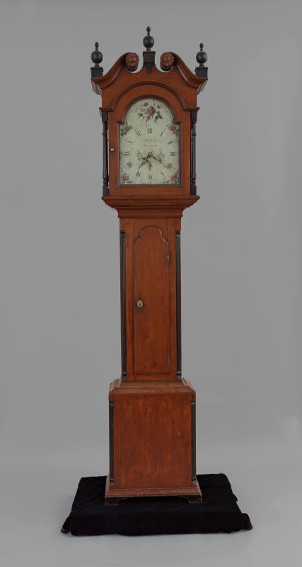 Jacob Geiger, “Tall Case Clock”, Northampton, Pennsylvania, United States, 1787, Painted wood, …