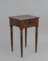 Artist unidentified, “Night Table”,  New England, 1830–1840, Painted pine and maple, 18 in., Co…